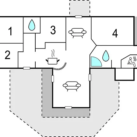 Four-bedroom Holiday In